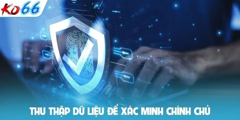 Thu thập dữ liệu để xác minh chính chủ