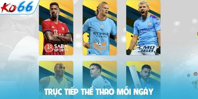Trực tiếp thể thao mỗi ngày